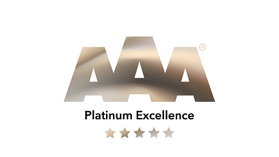Prestigious AAA Platinum Excellence Award.